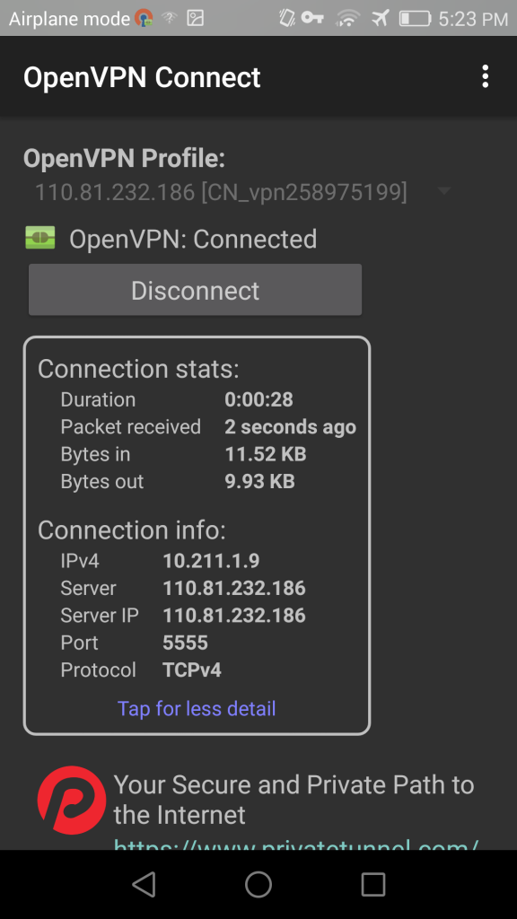 best free vpn for china android