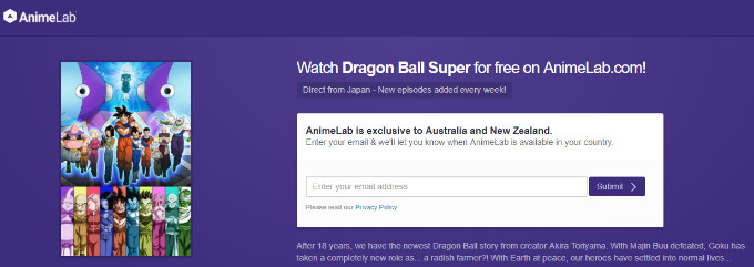 How To Unblock Animelab Outisde Australia And New Zealand Watch Dragon Ball Super Attack On Titan With English Subtitles Online How To Unblock Animelab Outisde Australia And New Zealand Watch Dragon Ball Super Attack On Titan With English Subtitles Online