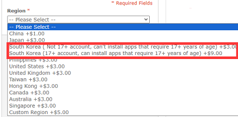 south korea apple id age verification